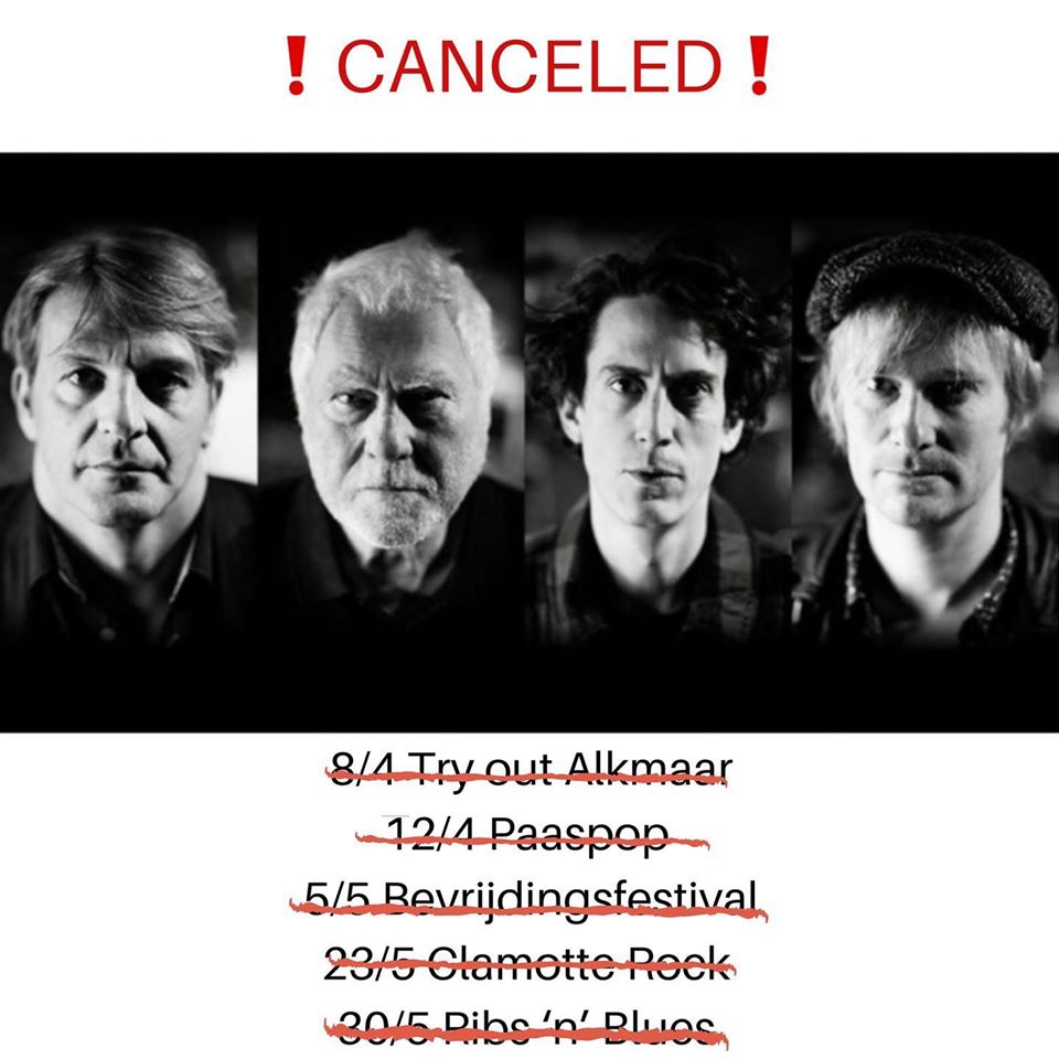 Cesar Zuiderwijk with Sloper May 23 2020 Clamotte Rock Festival cancelled show